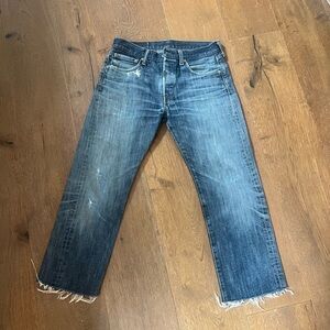 VINTAGE LEVI’S !!! Men's Straight Blue Jeans size 30” x 26”